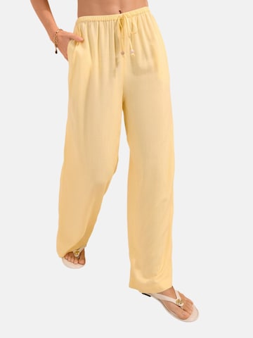 Pantalon Friends Like These en jaune : devant