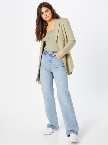 PIECES Wide Leg Jeans 'CHOLLY' in Blau