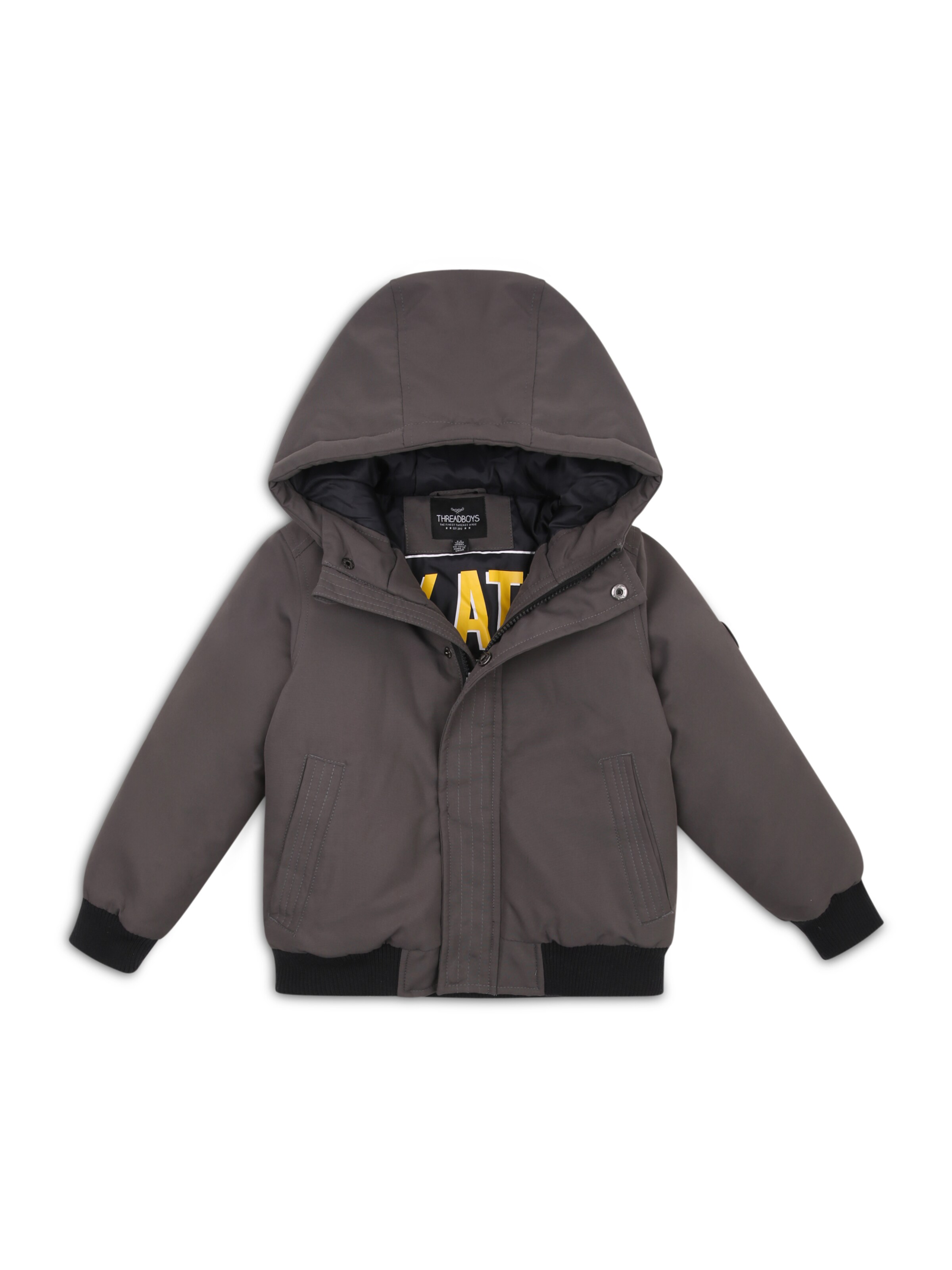 Threadboys Tussenjas 'Keswick' in Grijs: voorkant