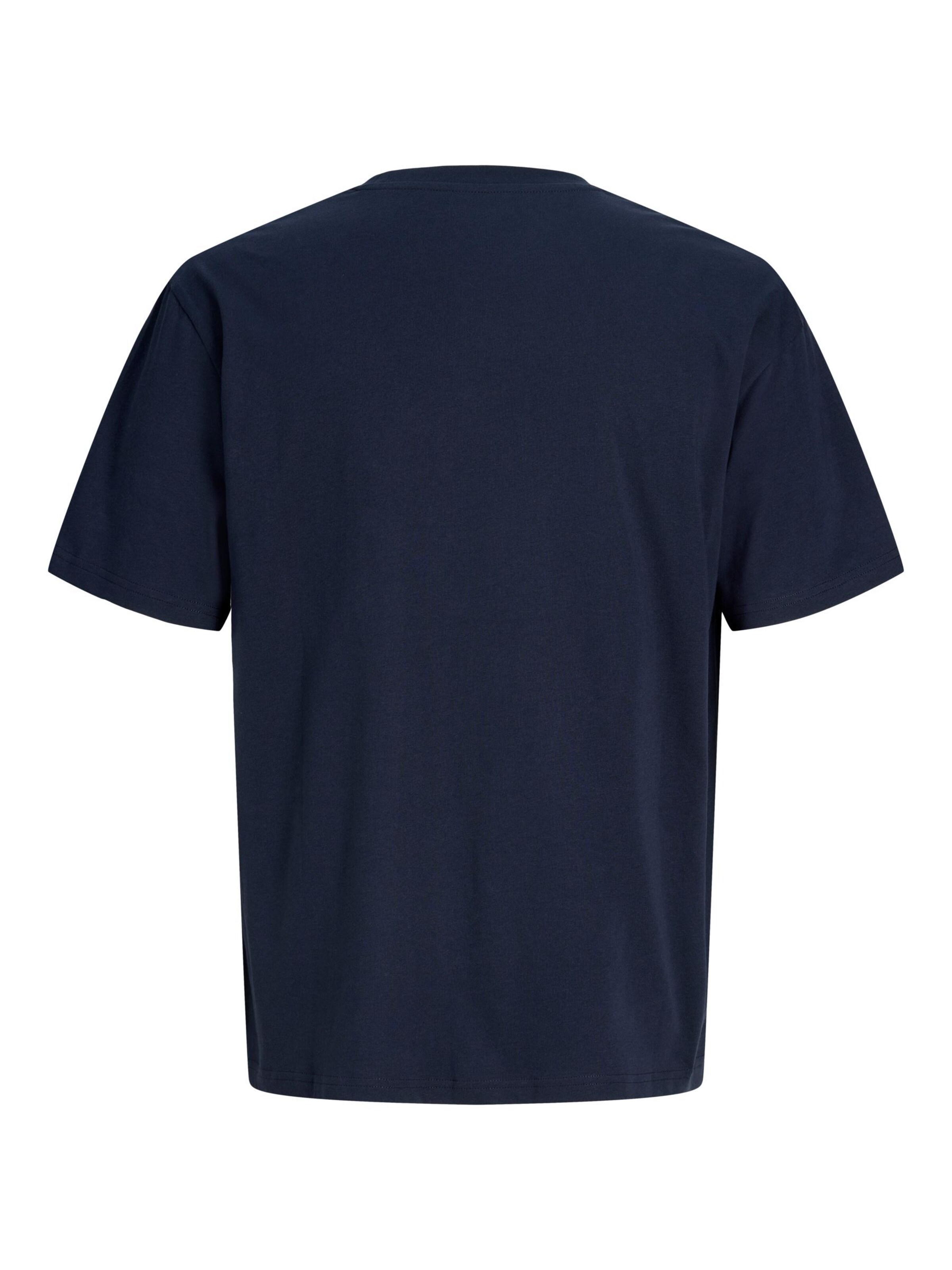 T-Shirt 'JJJam' Jack & Jones Plus en bleu