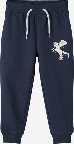 NAME IT Tapered Pants 'Bascha' in Blue: front