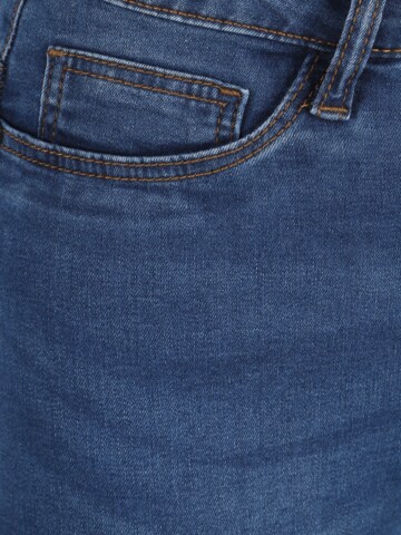 Noisy May Petite Skinny Jeans 'CALLIE' i blå