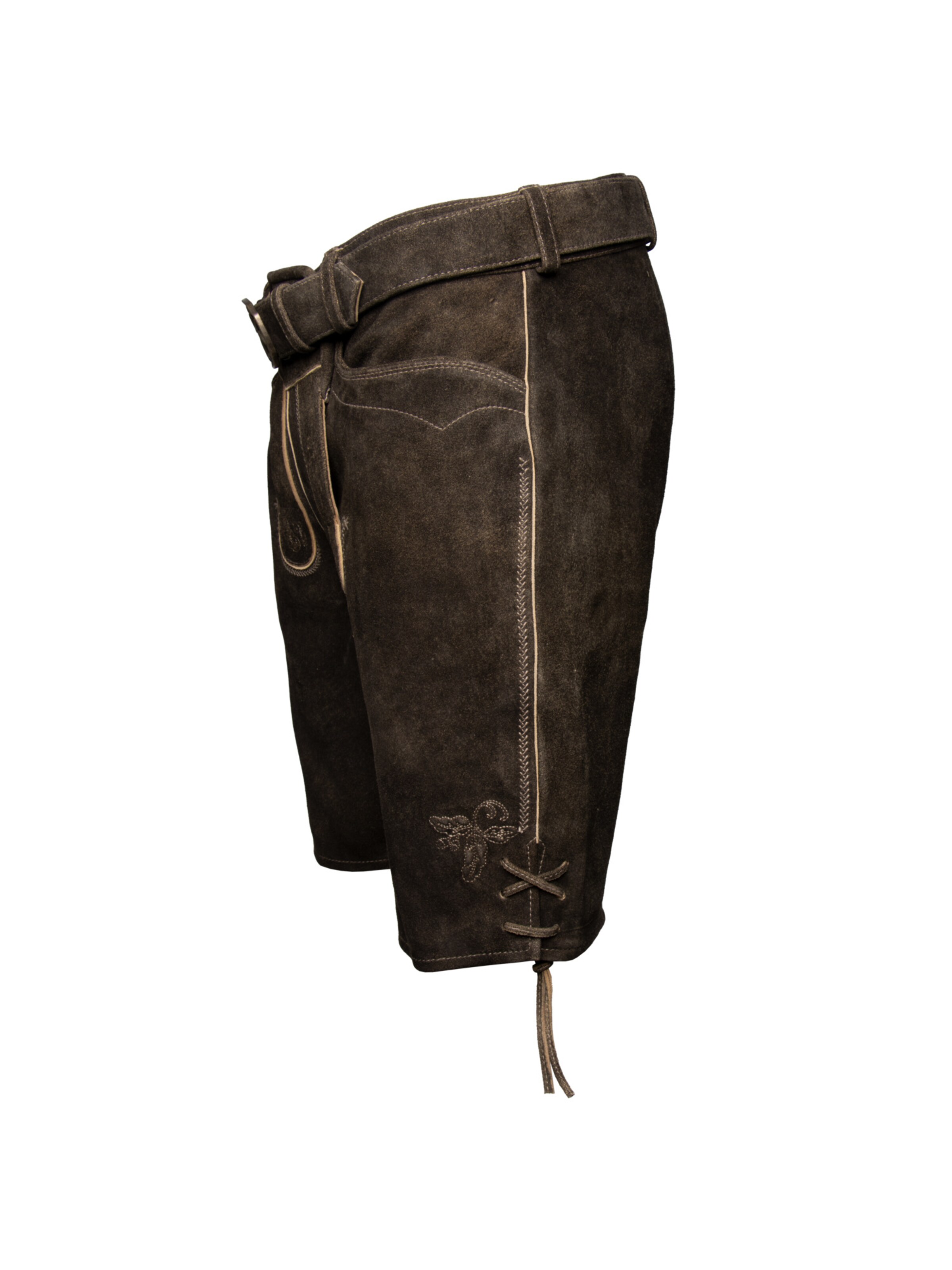 SPIETH & WENSKY - Regular Calças tradicionais 'Veit' em castanho