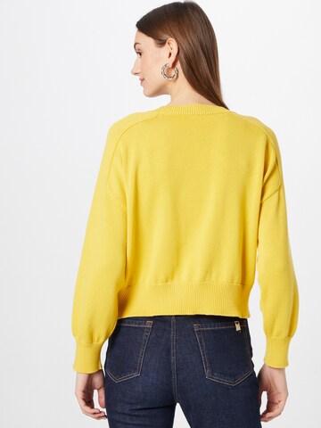 UNITED COLORS OF BENETTON Sweater in Yellow