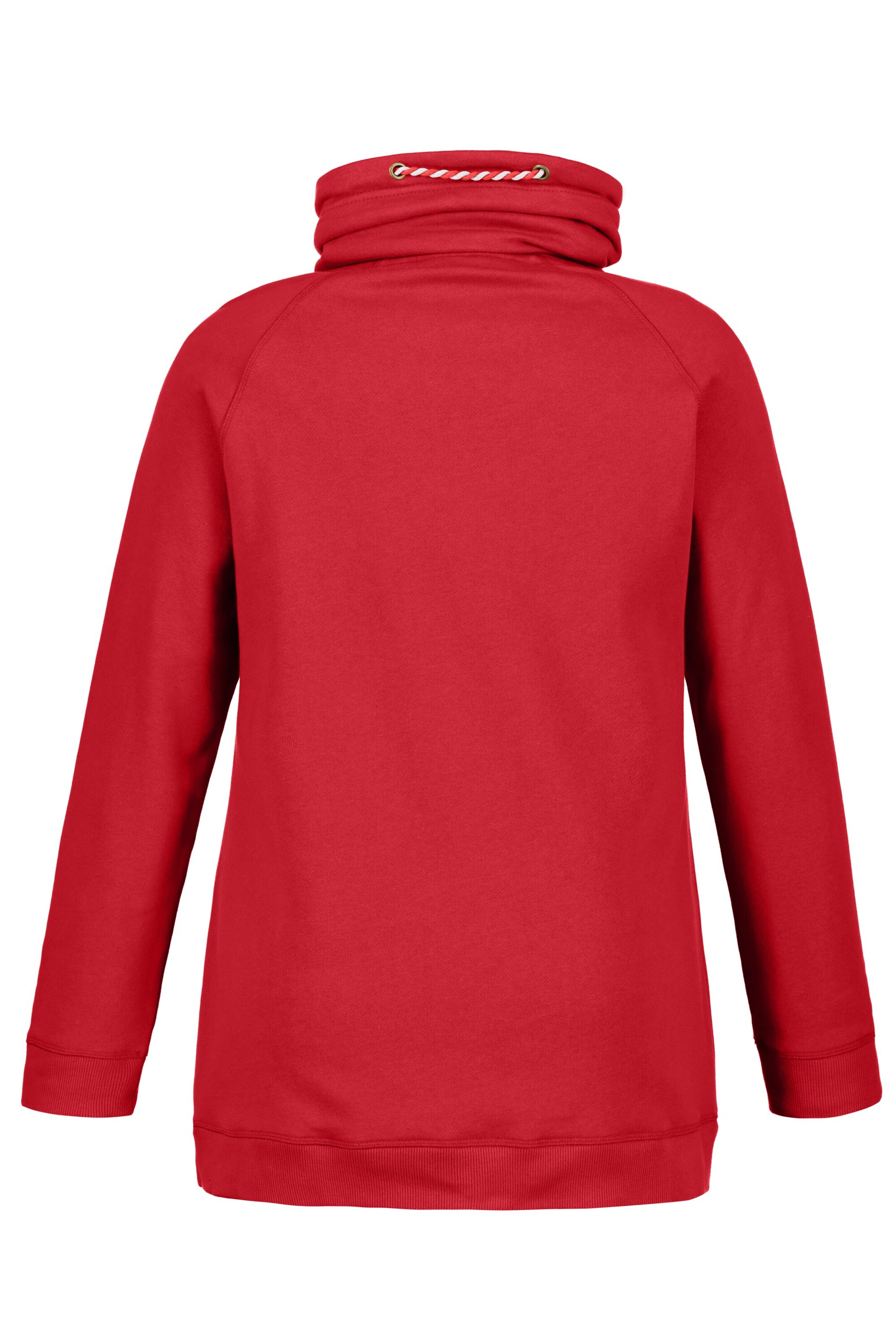 Ulla Popken Sweatshirt in Rood