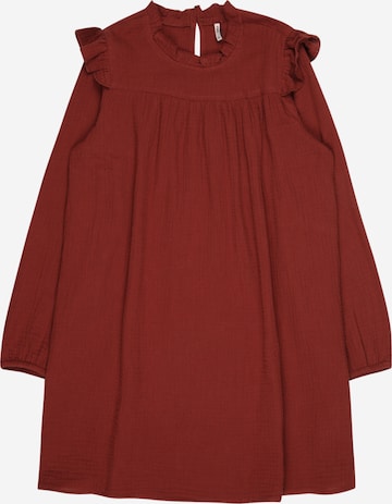 Robe 'Thyra' KIDS ONLY en marron : devant