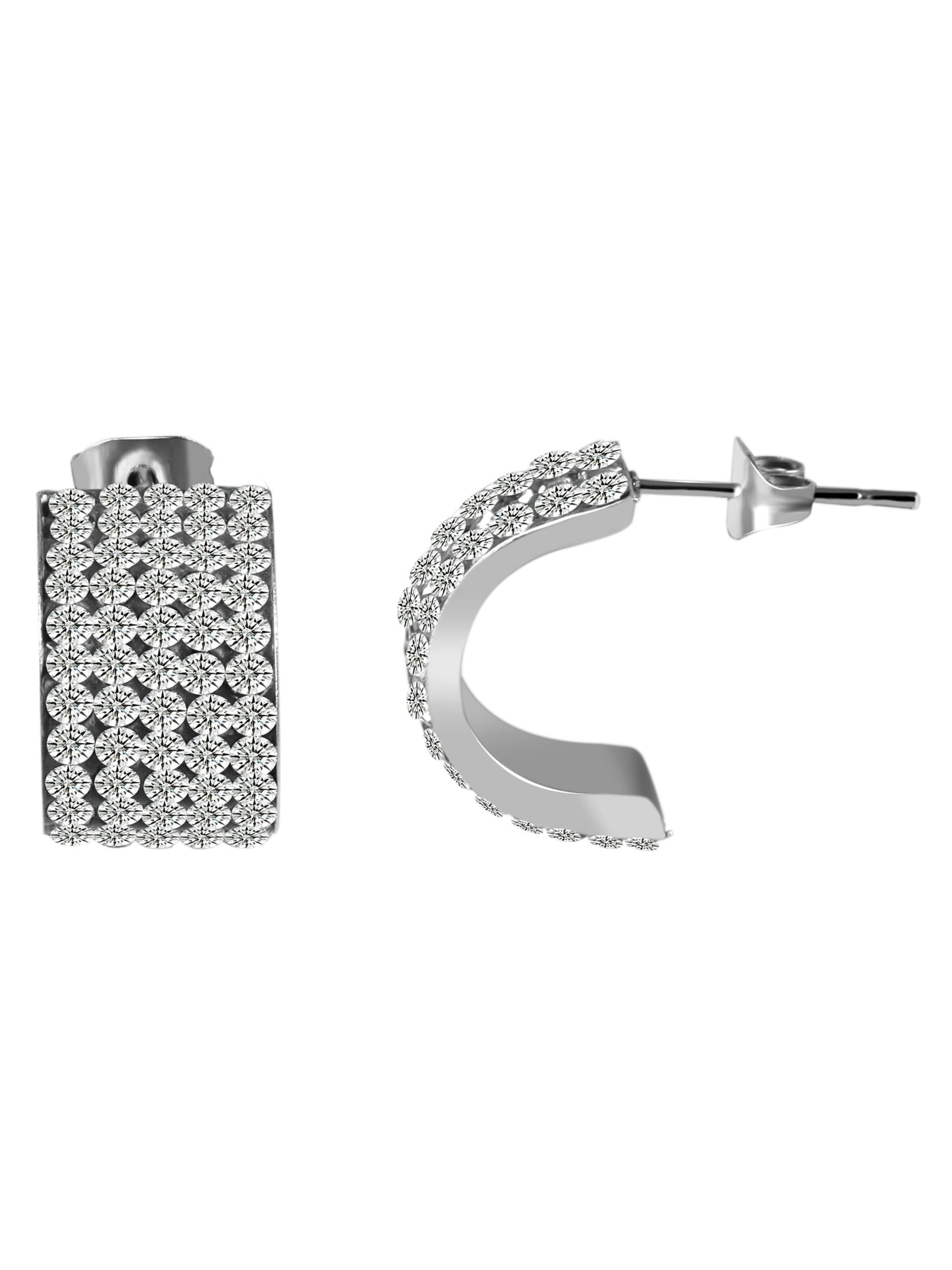 Akzent Earrings 'Tajra, langlebig' in Silver