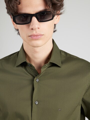 Michael Kors Slim Fit Skjorte i grøn