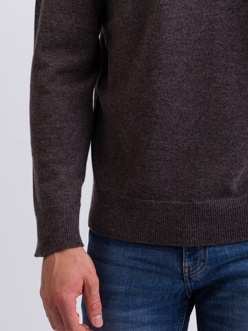 CASH-MERE.CH Pullover i brun