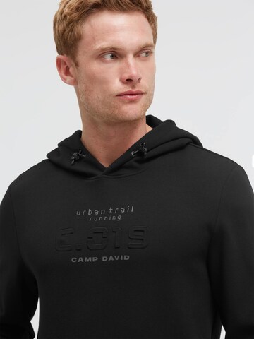 CAMP DAVID Sweatshirt in Black