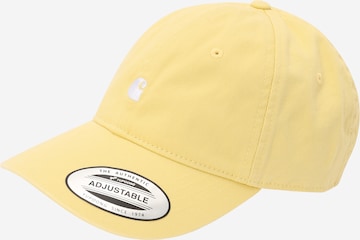 Carhartt WIP Czapka z daszkiem 'Madison' w kolorze żółty: przód
