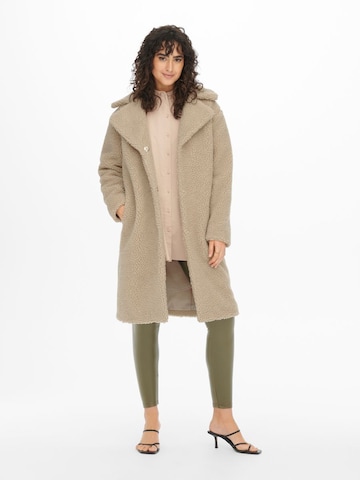 JDY Between-Seasons Coat in Beige