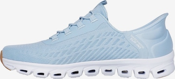 SKECHERS Slip On 'Glide Step - Tranquility' in Blau: Vorderseite