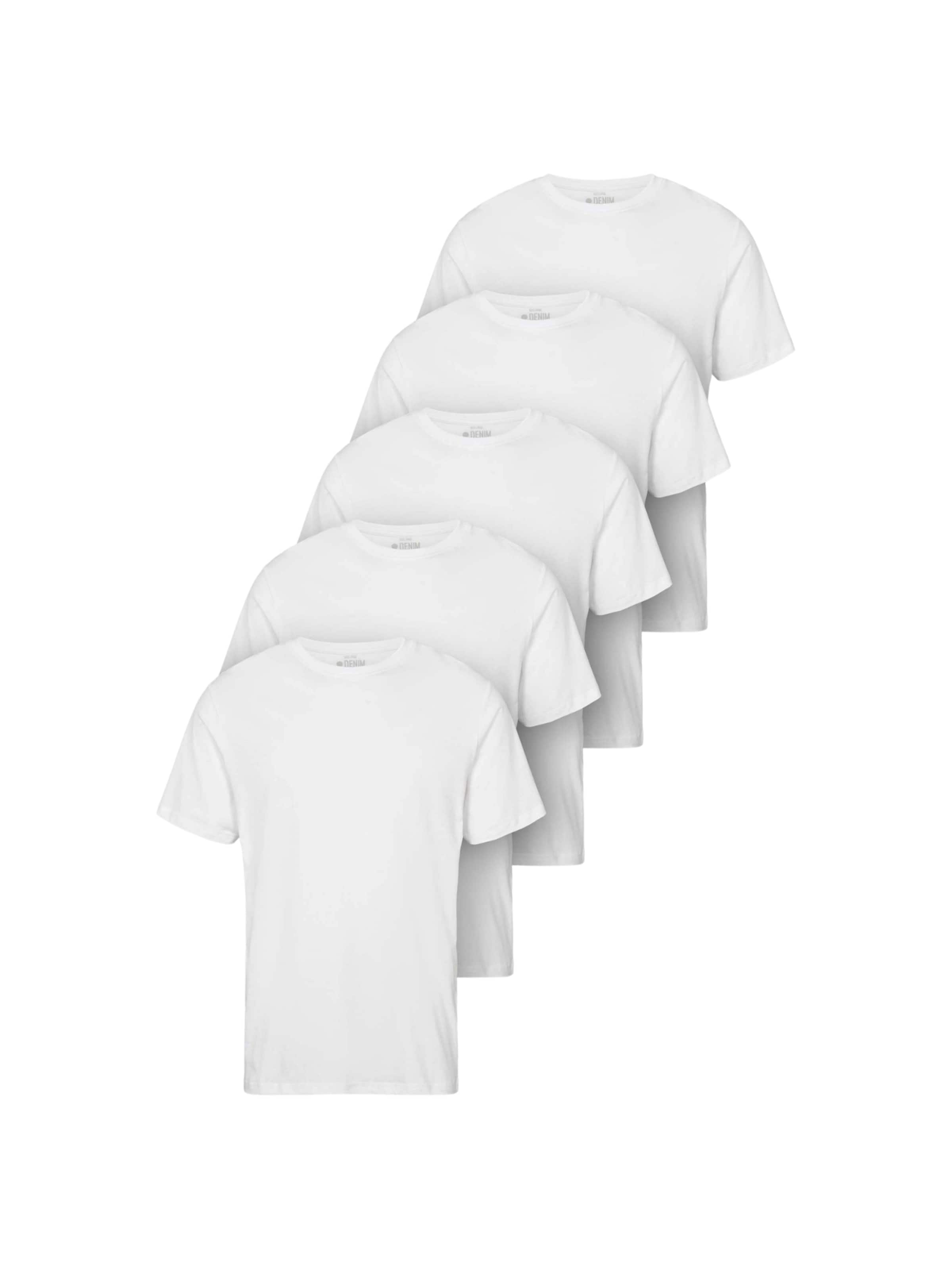 Chemise ' 5 PACK ' Denim Project en blanc : devant