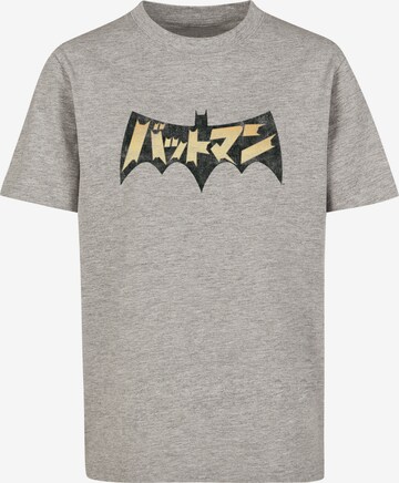 Maglietta 'DC Comics Batman International' di F4NT4STIC in grigio: frontale