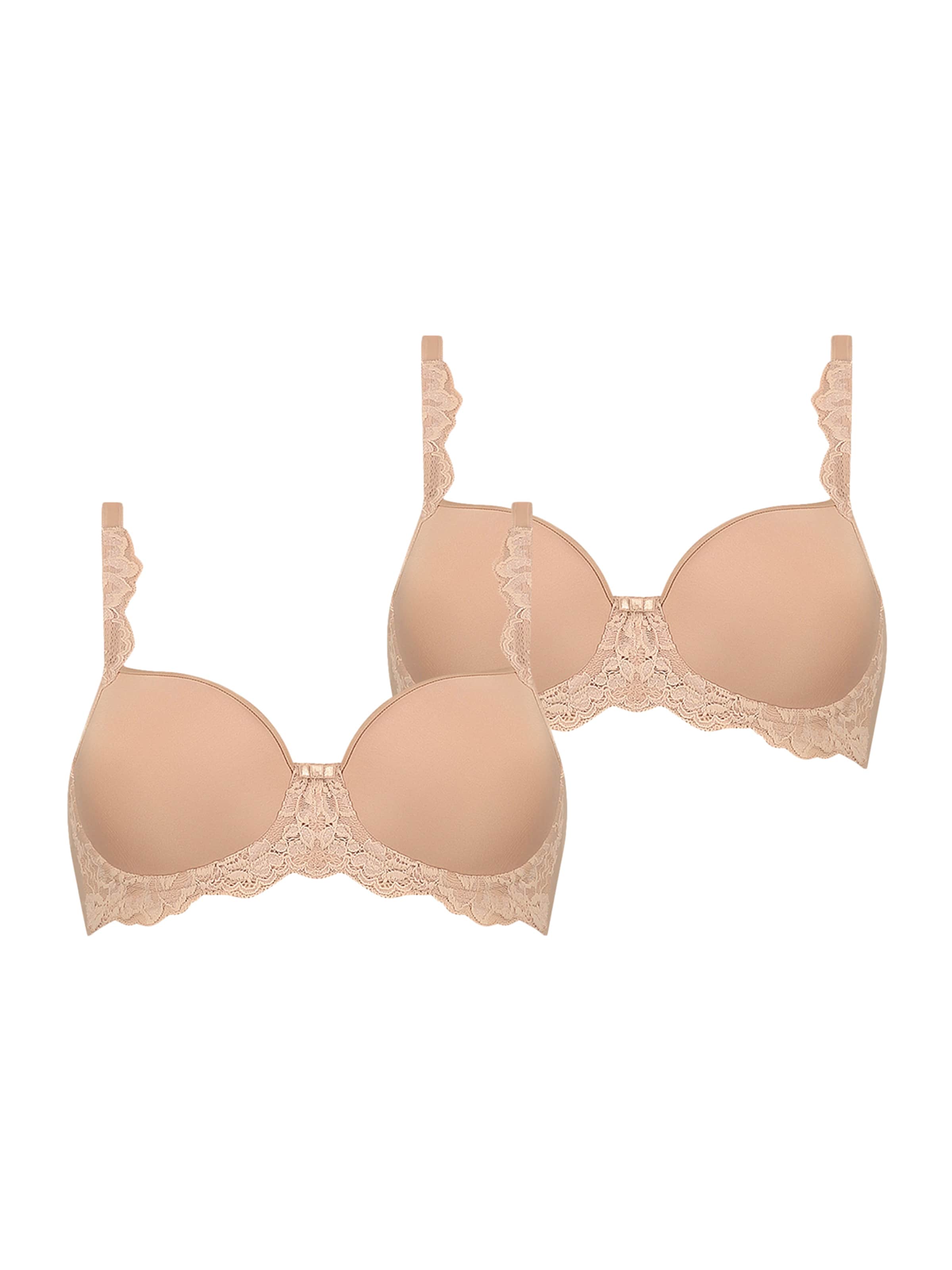 Invisible Soutien-gorge ' Amourette Charm ' TRIUMPH en beige : devant