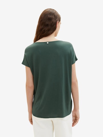 TOM TAILOR - Camisa em verde
