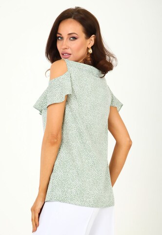 Awesome Apparel Blouse in Groen