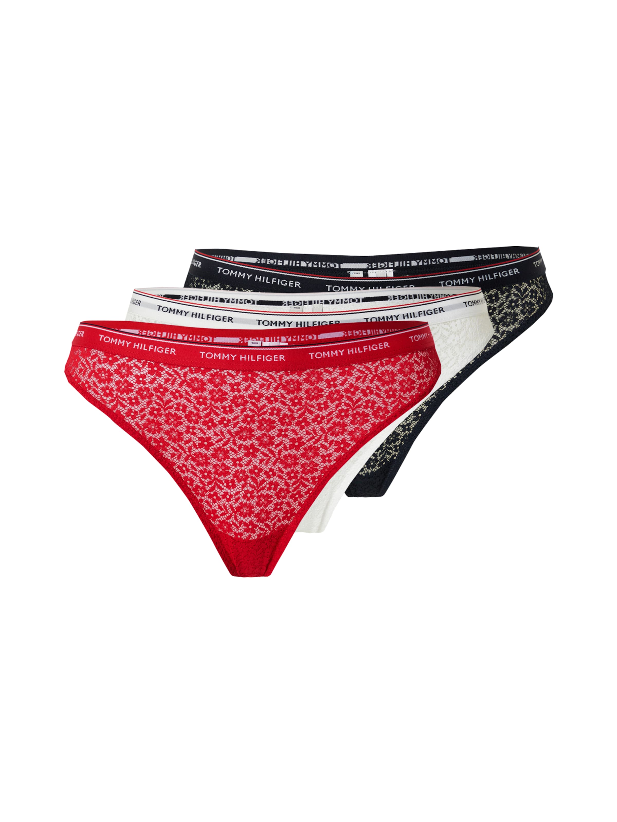 sarkans Tommy Hilfiger Underwear Stringu biksītes: no priekšpuses