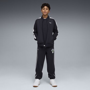PUMA Tapered Sportbroek 'T7' in Blauw
