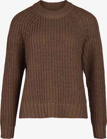 OBJECT Tall Sweater 'Jamalia' in Brown: front