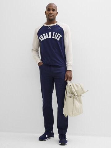 bonprix Regular Broek in Blauw