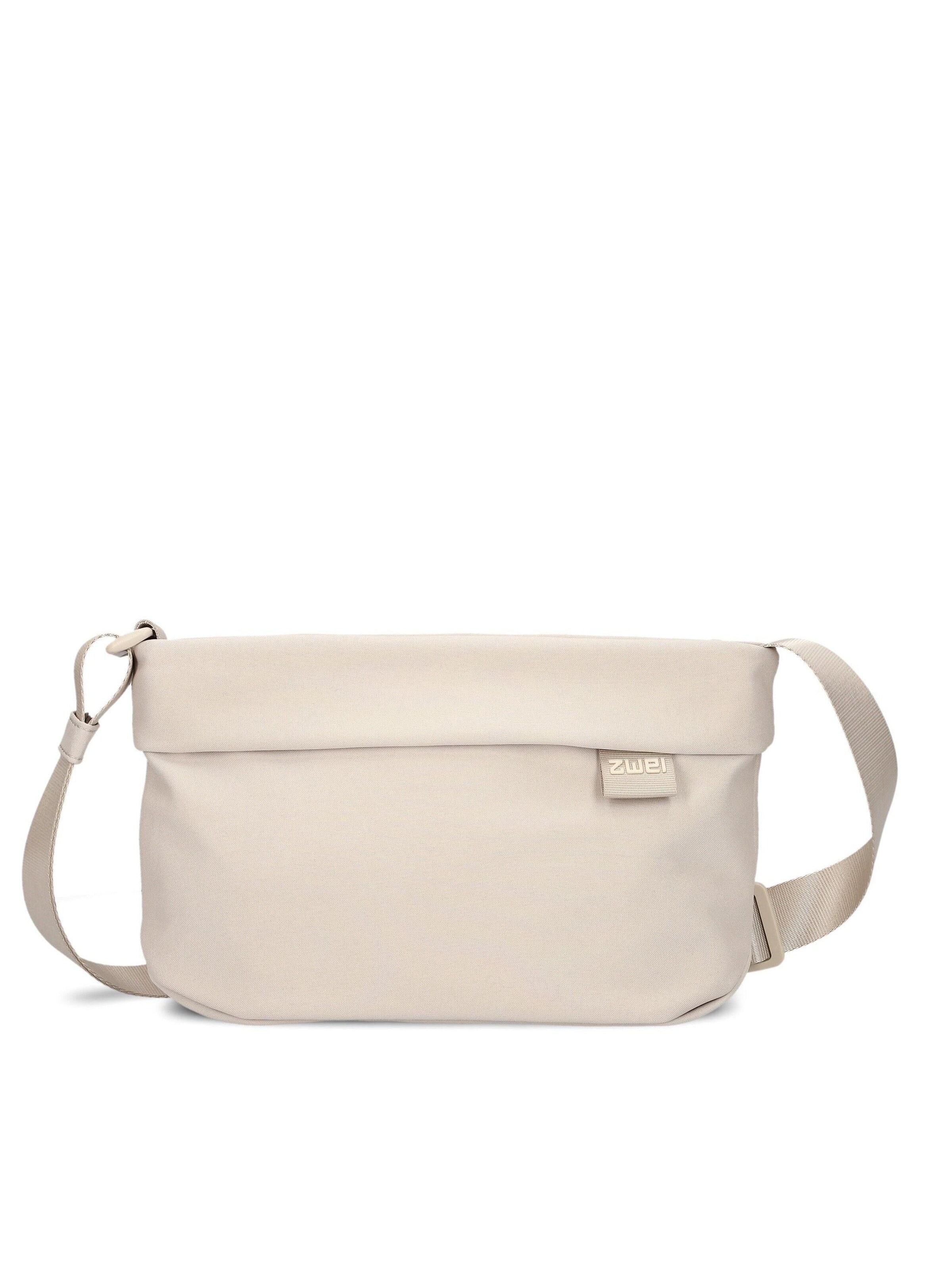 ZWEI Crossbody Bag 'TEX MTX45' in Beige: front