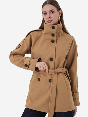 Bigdart Between-seasons coat in Brown: front