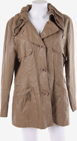 GERRY WEBER Jacket & Coat in L in Brown: front