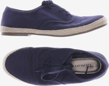 TAMARIS Sneaker 38 in Blau: predná strana