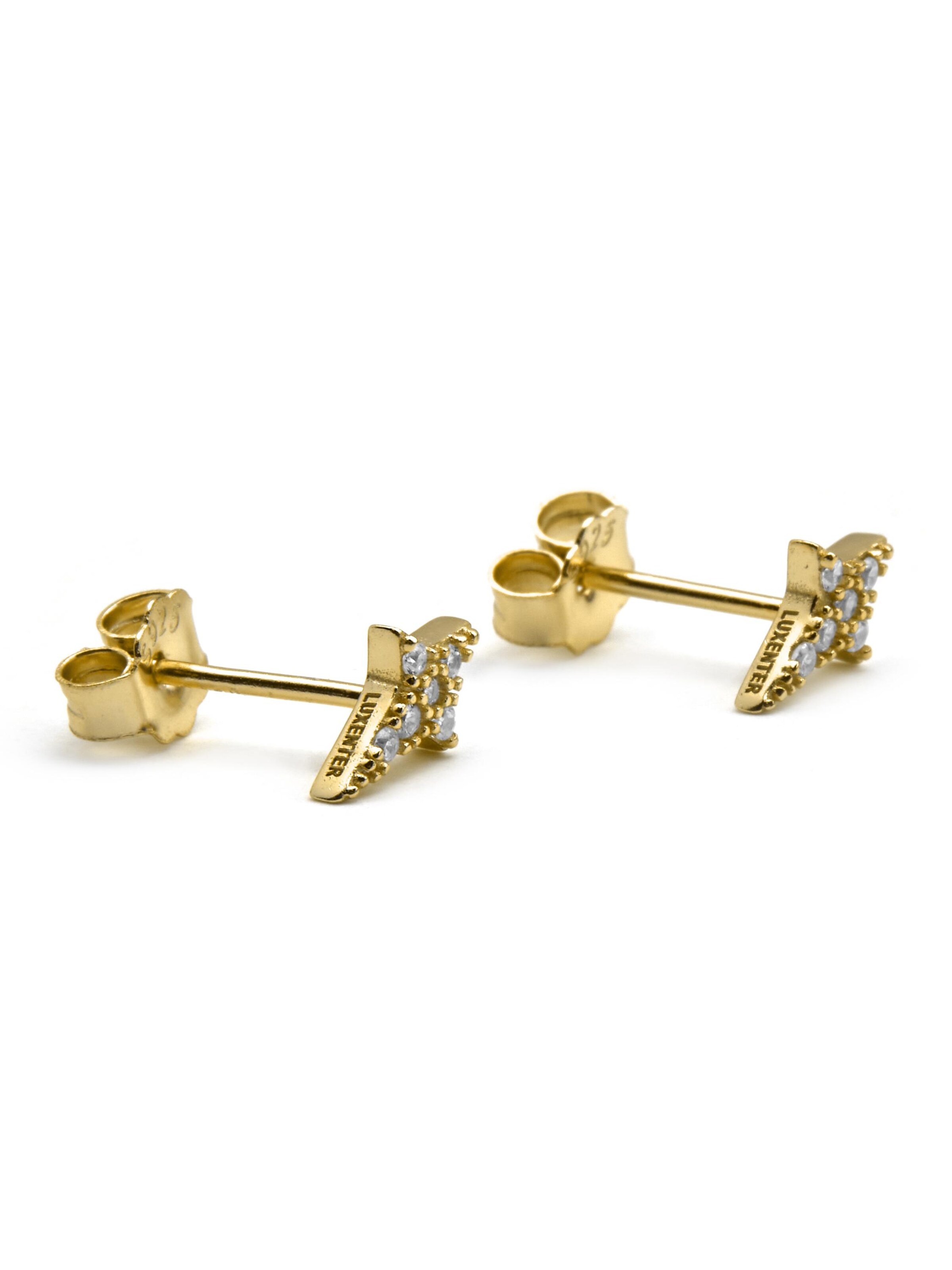 Luxenter Ohrringe 'TENWI'‌‌‌‌‌‌‌‌‌ in Weiß