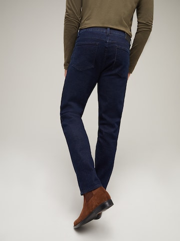 Slimfit Jeans 'Gustav' di ABOUT YOU x Kevin Trapp in blu