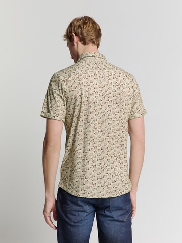 No Excess Regular fit Overhemd in Beige