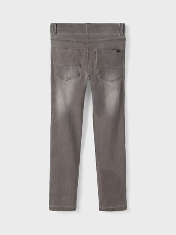 Skinny Jeans 'Theo' di NAME IT in grigio