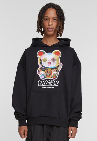MT Upscale Sweatshirt in Zwart: voorkant