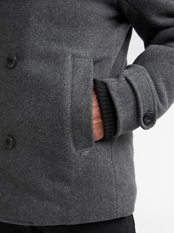 Manteau mi-saison Petrol Industries en gris