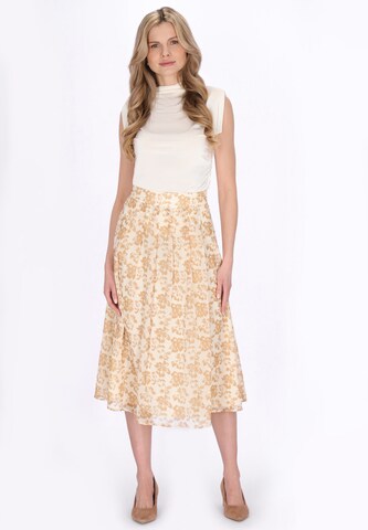 Usha Skirt in Beige