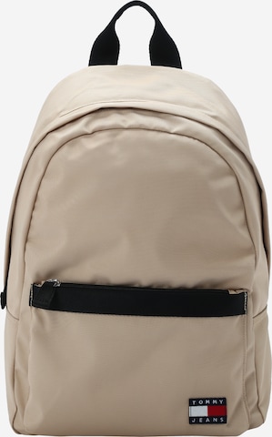 Tommy Jeans Backpack in Beige: front