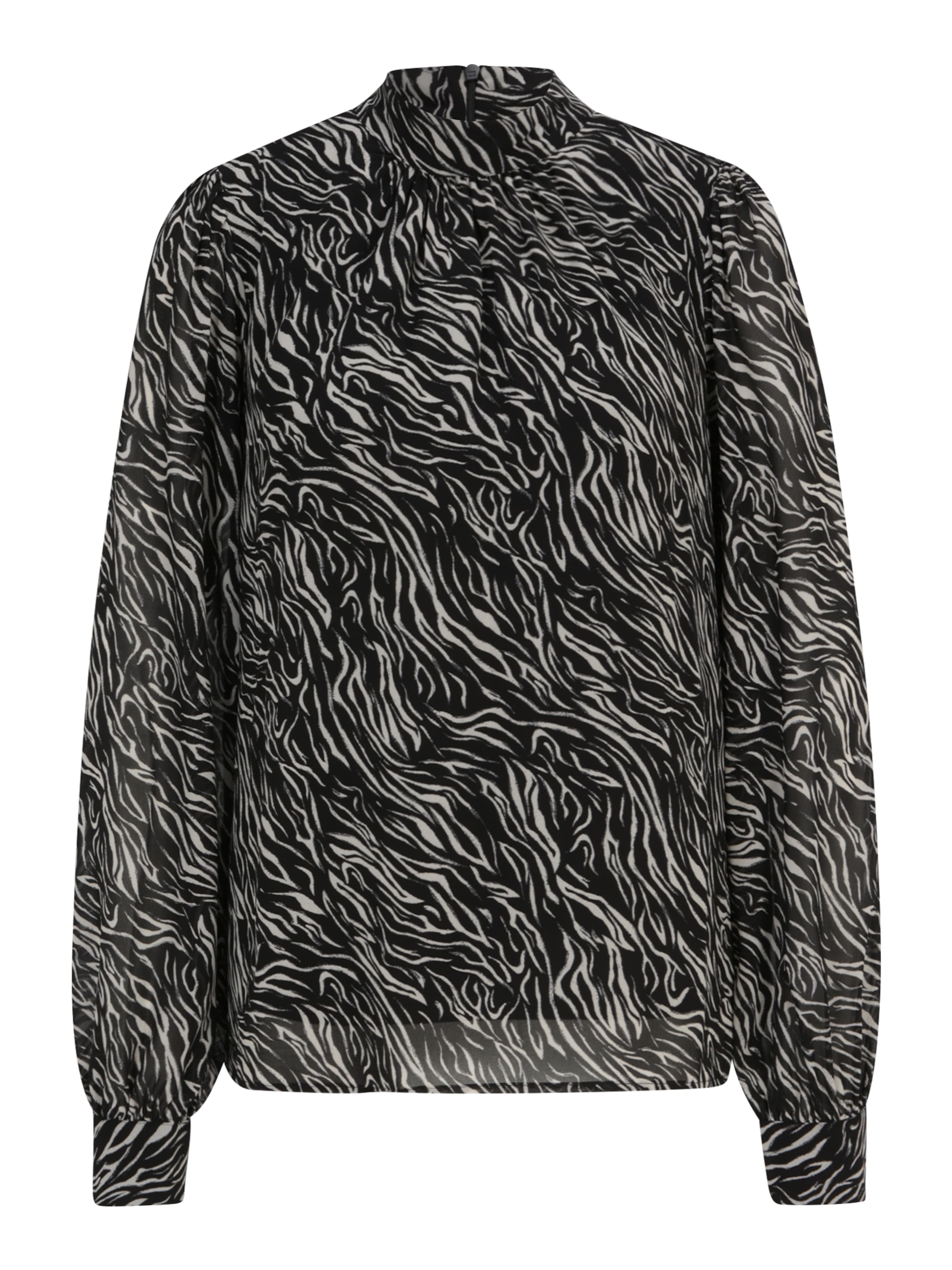 melns OBJECT Tall Blūze 'MILA': no priekšpuses