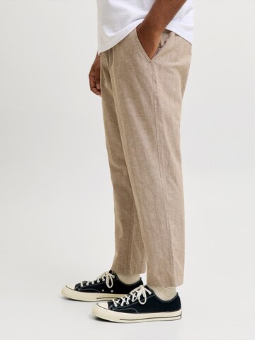 Loosefit Pantalon 'JPSTKANE' Jack & Jones Plus en beige