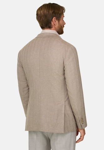 Coupe regular Veste de costume Boggi Milano en gris : derrière
