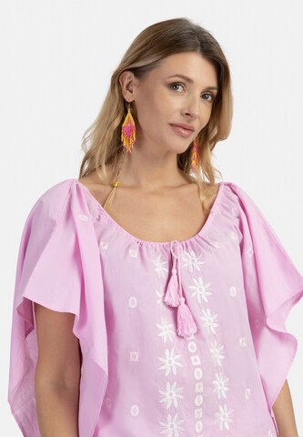 usha FESTIVAL Cape in Roze