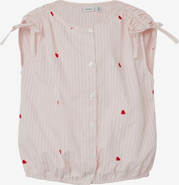 Camicia da donna 'FAHEART' di NAME IT in rosa: frontale