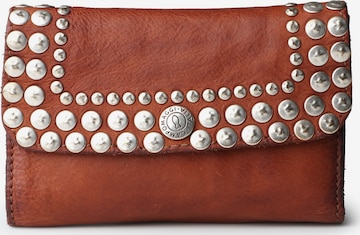 Portamonete 'Mirta' di Campomaggi in marrone: frontale