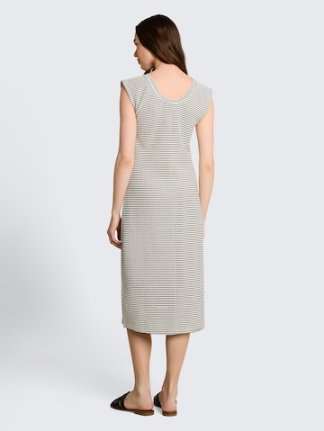 TOM TAILOR DENIM Kleid in Weiß