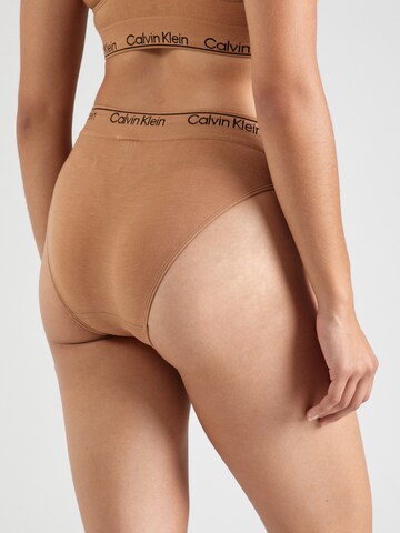 Slip de la Calvin Klein Underwear pe maro