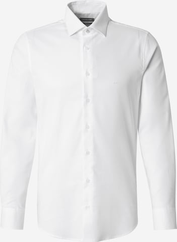 Michael Kors - Slim Fit Camisa em branco: frente