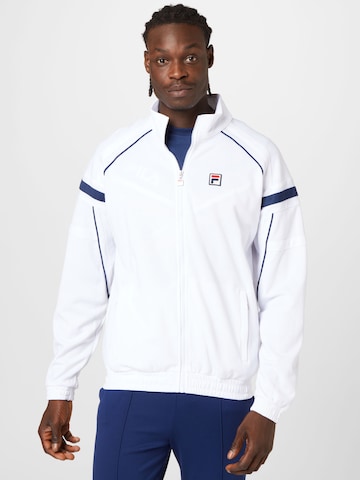 FILA Sportjas 'Zvolen' in Wit: voorkant