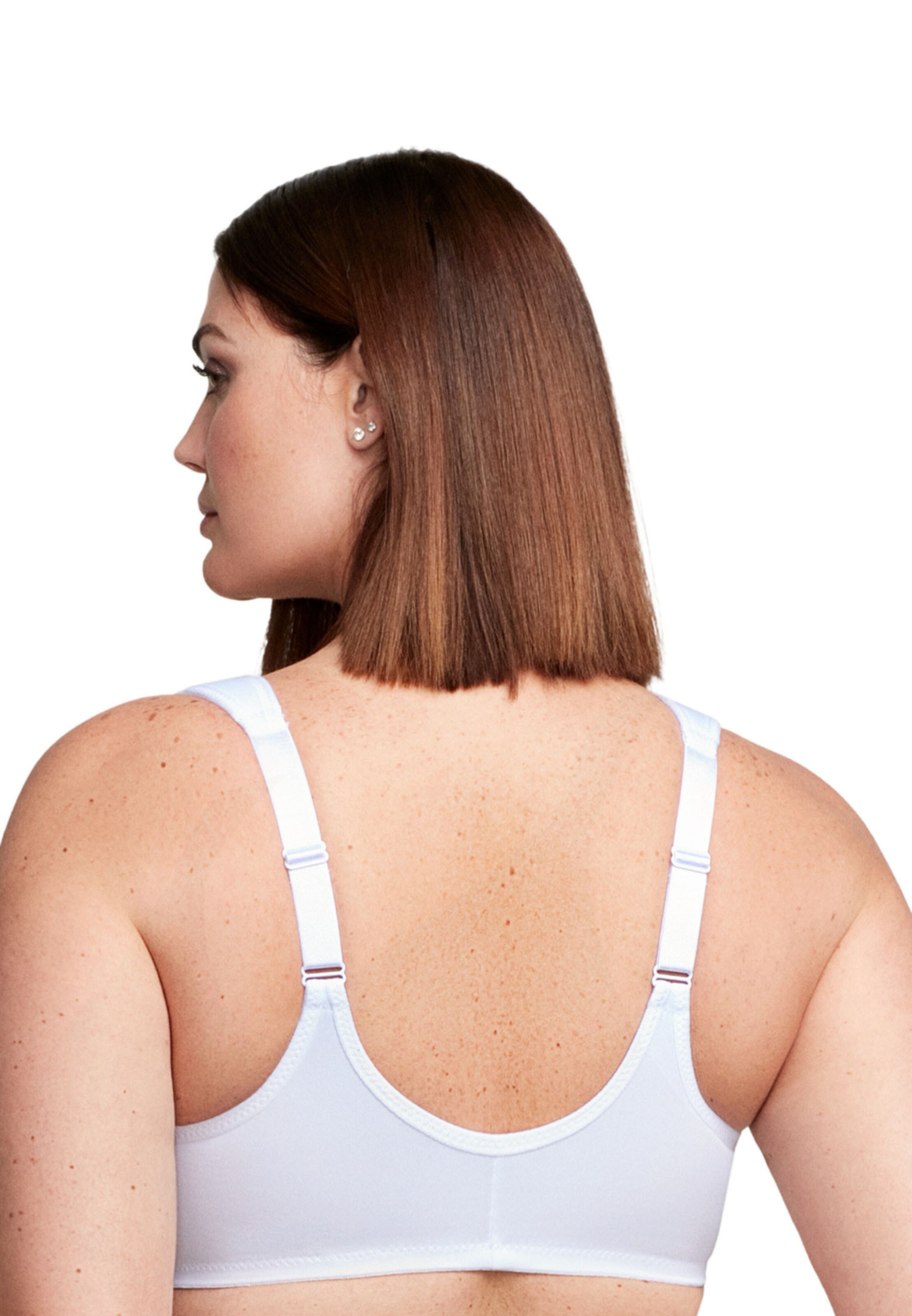 GLAMORISE T-shirt Bra in White