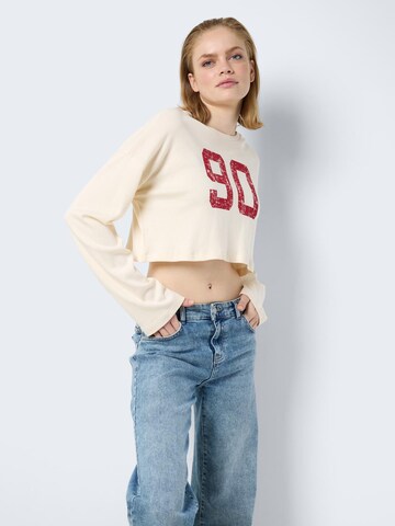 T-shirt 'NMKIMANA' Noisy may en beige